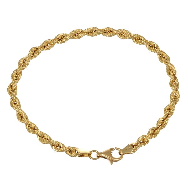 Bracciale oro giallo torcion