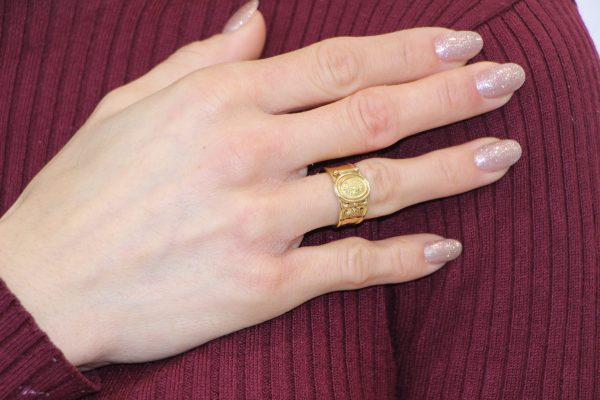 Anello oro giallo