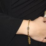 Bracciale oro giallo semirigido