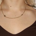 Collana oro giallo rosario