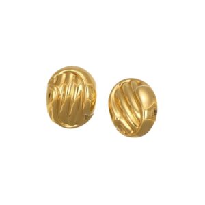 ORECCHINI ORO GIALLO LAVORATI CON CLIP