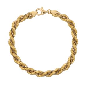 BRACCIALE DUE ORI TORCION