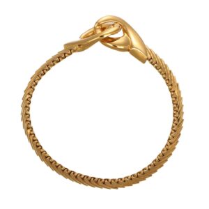 Bracciale oro giallo snake