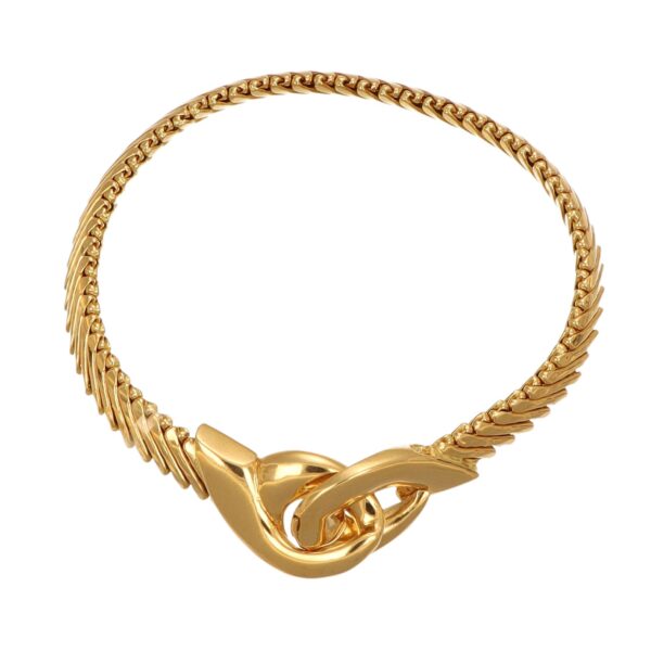 Bracciale oro giallo snake